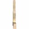 Ekena Millwork Alberta Rough Sawn Timber Gable Bracket, Douglas Fir, 108"W x 45"H x 4"D x 6"F, 10/12 Pitch GBW108X45X0406ALB00RDF - alternate 4